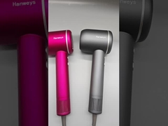 쿨 샷 버튼 기능이 있는 고속 헤어 드라이어 전원 케이블